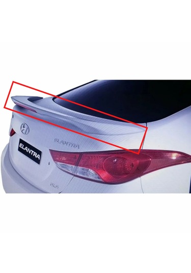 Elantra 2009-2015 Işıklı Spoiler Boyasız