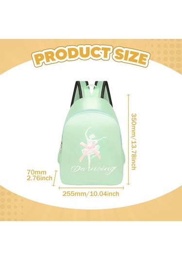 Suntek Bale Dans Sırt Çantası Sevimli Çocuk Seyahatleri İçin Yeşil