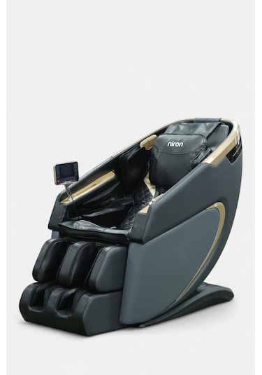 Quantum Akıllı Masaj Koltuğu 6 Başlık, 143 Cm Sl Ray, 18 Program & Isıtma Teknolojisi Gri