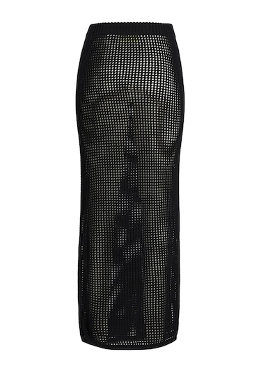 Jack & Jones Kadin Krose Plaj Etegi - Presley 12255148 Black Siyah