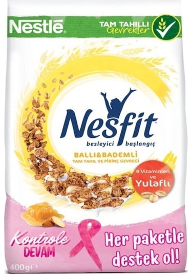 Nestle Nesfit Ballı Bademli Kahvaltılık Gevrek 430 G
