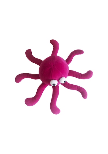 Ahtapot Pembe Wellsoft 36 Cm