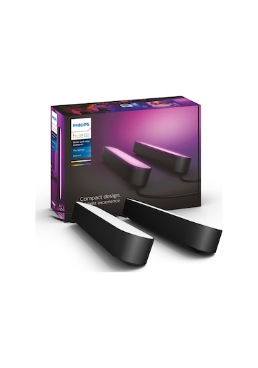 Philips Hue Play 2'li Ekopaket - Siyah