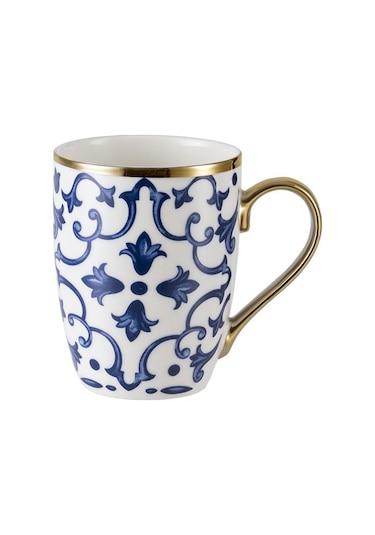 Madame Coco Freya Kupa - Mavi/beyaz - 360 Ml 8684427140253 Çok Renkli