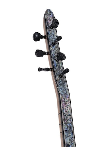Saz-z-2-5 Ceviz-abalone Klavye Kısa Sap Eq Sistemli Bağlama