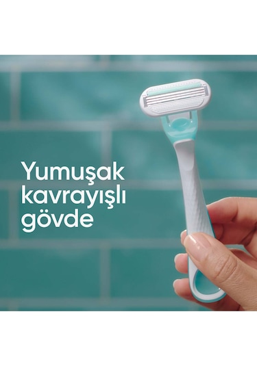 Sensitive Kadın Tıraş Makinesi 3'lü