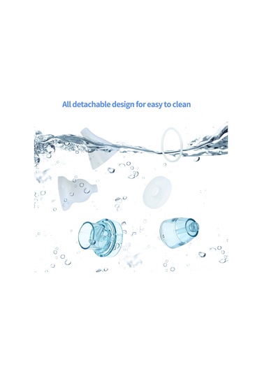 Gajeena Bebek Elektrikli Burun Emicisi - Yeşil, 3 Hızlı Emme, Yumuşak Silikon Uçlar, Taşınabilir Depolama Kutusu