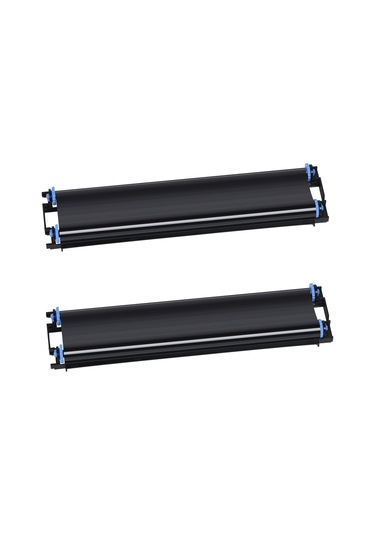 Yuntech01 Mt800 Termal Transfer Yazıcı İçin Siyah Wax Pet Bant - 2 Adet Paket, Her Bir 45 Adet A4 Kağıt Yazdırır Siyah