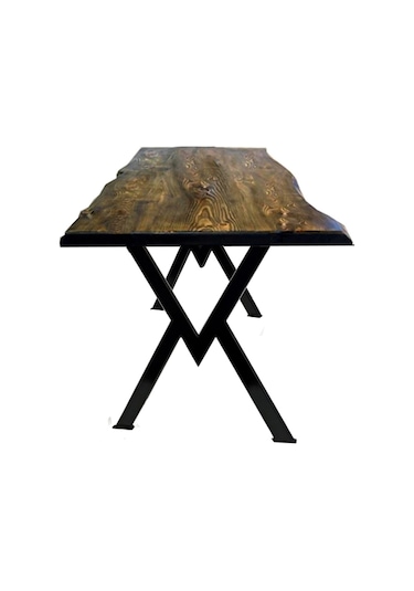 Bin1Fırsatt Metal Masa Ayağı Ahşap Masif Yemek Çalışma Bilgisayar Masası Ayak