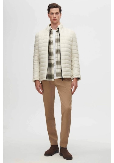 Ds Damat Slim Fit Taş Rüzgar Geçirmez Elyaf Dolgulu Mont 3HF07ORT04262 Taş Ds Damat Slim Fit Taş Rüzgar Geçirmez Elyaf Dolgulu Mont 3HF07ORT04262 Taş