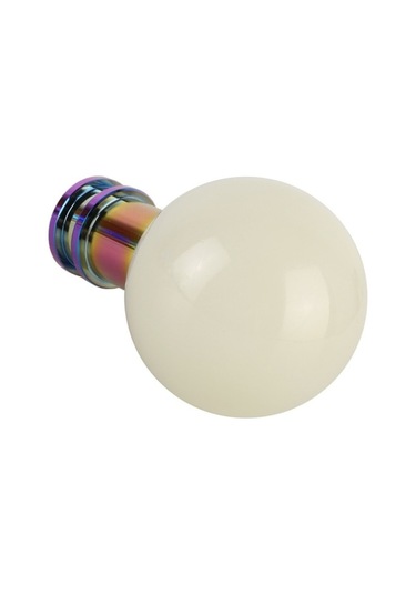 Wondernest Evrensel Araba Dişli Kafası Vites Topuzu Bej Renk Şık Top Şekli Bej