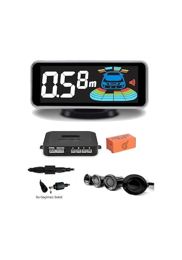 Türkçe Konuşan Park Sensörü Digital Ekran (Winoxx)