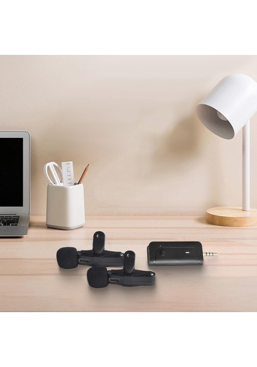 Hasaller Kablosuz Mikrofon Kablosuz Yaka Mikrofonu Kablosuz