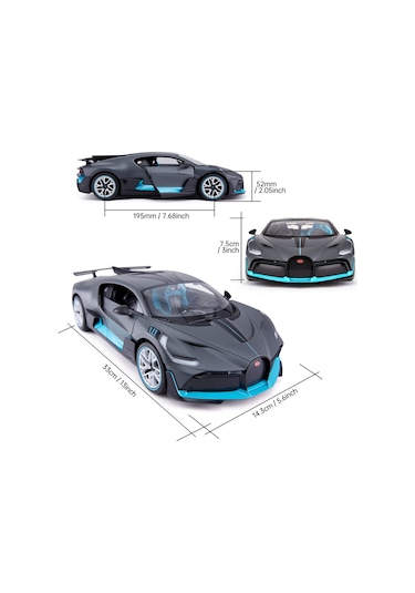 Lgq 1:14 Uzaktan Kumandalı Araba Bugatti Divo Man Kapı Açılan