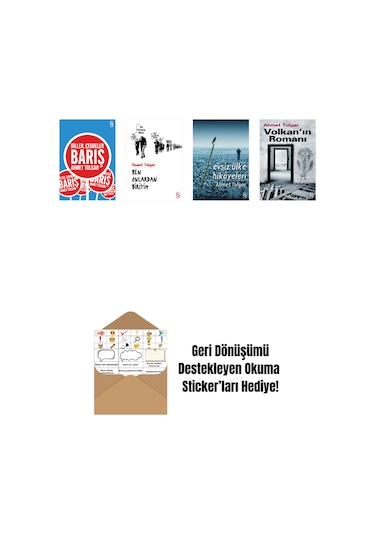 Ahmet Tulgar 4 Kitap Set + Okuma Sticker'ları
