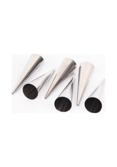 6'lı Korne Kalıbı Paslanmaz Çelik Tarif Edildiği Gibi