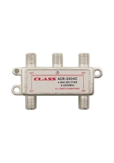 Class Acr-2504C 4'lü Anten Splitter 5-2500Mhz