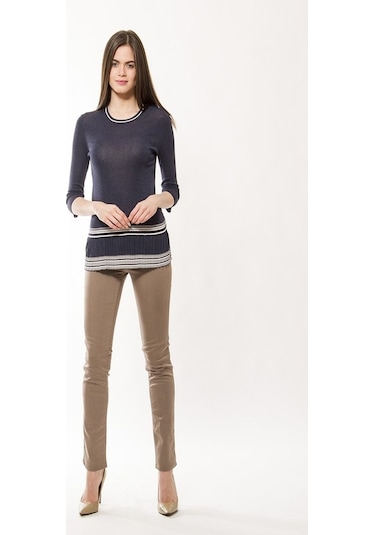 Yeni Tory Burch Bayan Kazak (298031608) Lacivert