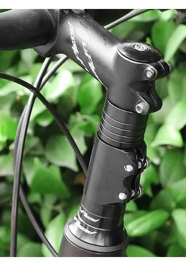 Samdoo Bisiklet Sapı Yüksekliği Artırıcı 110mm - Ergonomik Sürüş İçin 28.6mm Çaplı Mat Siyah, Dağ/şehir Bisikletleri Uyumlu