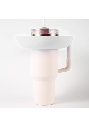 Konesam Dört Bölmeli Silikon Atıştırmalık Tepsisi - Hafif, Taşınabilir, Isı Dayanıklı, Ev Ve Seyahat İçin Uygun Beyaz