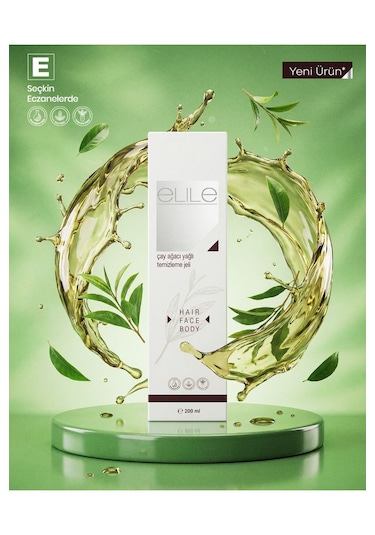 Elile Tto Tea Tree Oil Çay Ağacı Yağı Temizleme Jeli