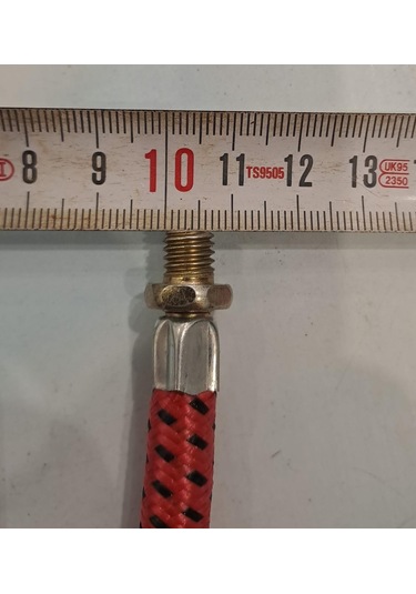 Pompa Hortumu Kırmızı Uzun (50 CM)