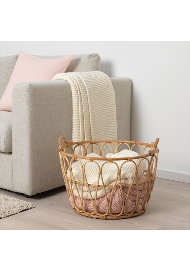 Sepet, Rattan, 54x39 Cm 1