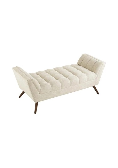 Anka Puf Bench Bank KREM