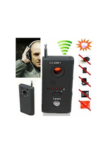 Kamera Mikrofon Böcek Bulucu Dedektör Tarayıcı