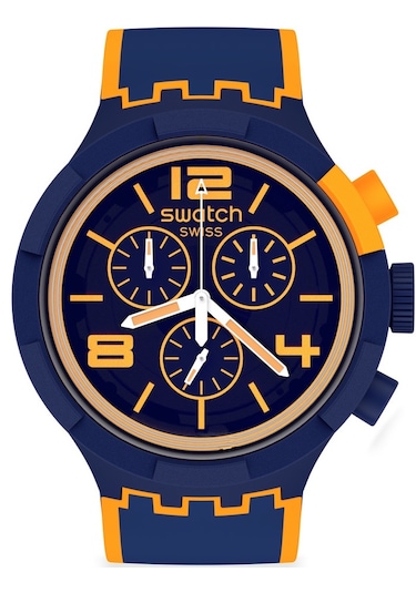 Swatch Sb02n100 Erkek Kol Saati Lacivert