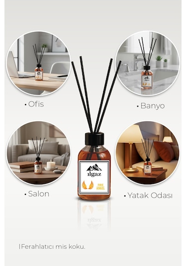 Ilgaz Oda Parfümü Bambu Çubuklu Fire Angel 110 ML