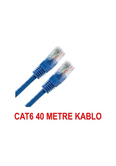 40M Metre Cat6 Patch Kablo Ethernet Fabrikasyon Rj45