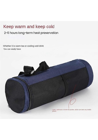 Su Şişesi Soğutucu Çanta Evrensel Su Şişesi Tutucu Yüksek Kapasiteli Yalıtımlı Soğutucu Çanta Açık Hava Kamerası Çok Renkli