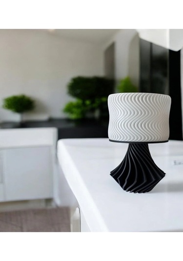 Elegance Tasarım 3d , Ev Dekorasyon , Bohem , Vintage , Dekoratif Abajur - Siyah Çok Renkli