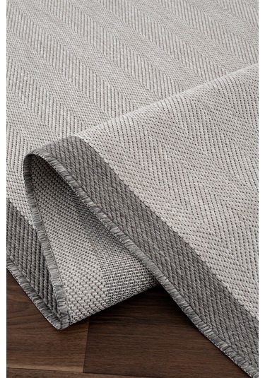 Fresco Soft Gri Antrasit Yıkanabilir Halı A3936a Gri Antrasit