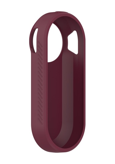 Garmin Varia Rtl515 Bisiklet Işık Bisiklet Radar Koruma Kolu Silikon Kılıf Toz Geçirmez Yumuşak Kapak - Şarap Kırmızı