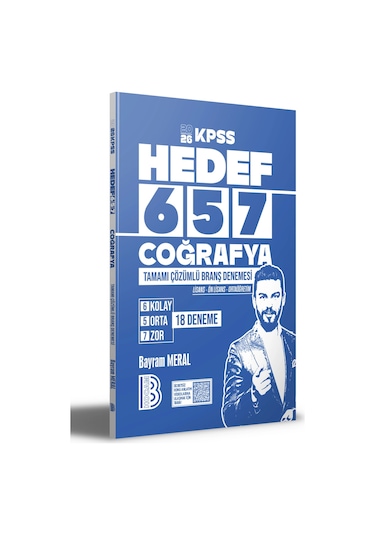 2026 Kpss Hedef 657 Coğrafya 18 Çözümlü Branş Denemeleri Benim Hocam