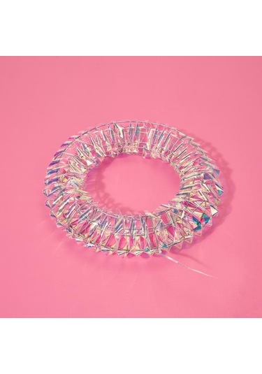 Kpm Çelenk Dekoratif Aydınlatma - 30 Cm Sarı