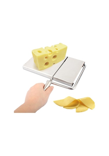 Narkalıp Peynir Kaşar Dilimleme Aparatı Gümüş