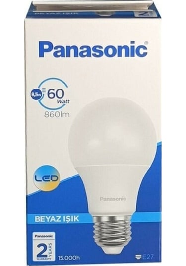 Panasonic 8.5W Beyaz Led Ampül