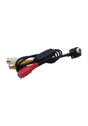 Powermaster Pm-19312 3.6 Mm 800 Tvl 1/4 Sensör Mikrofonlu Vida Tip Mini Kamera