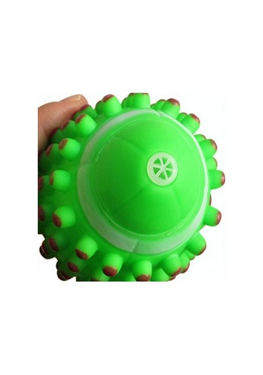 Keyfi Sepet Renkli Kedi Köpek Isırma Topu Sesli Oyuncak