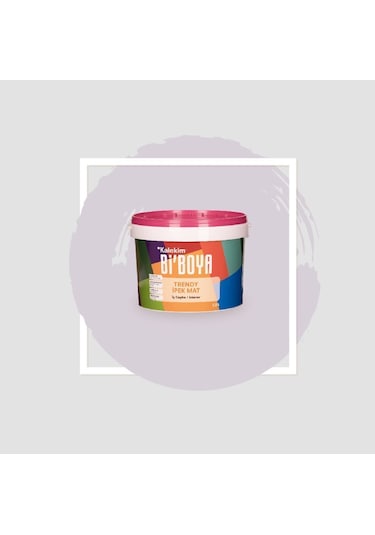 Bi Boya İpek Mat Trendy 2.5 L Eflatun