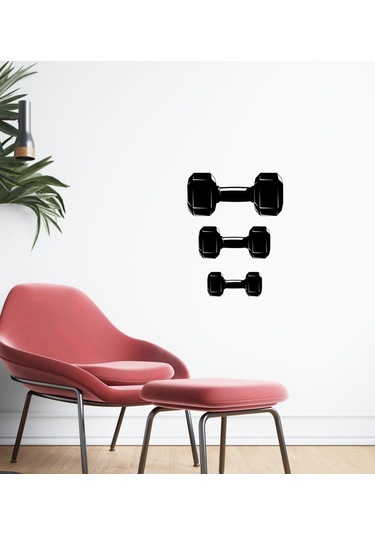 Bk Home Gym Tasarımlı Duvar Sticker-39