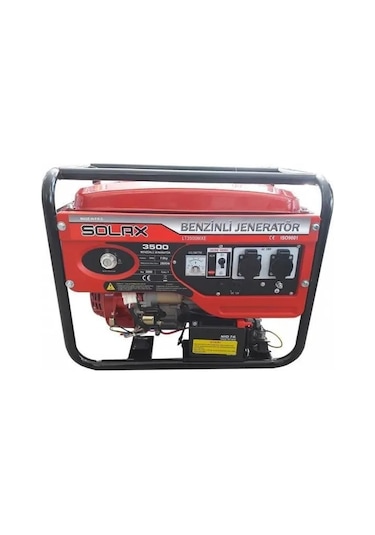 Solax LT 3500 MX İpli 3.5 Kva Monofaze Benzinli Jeneratör
