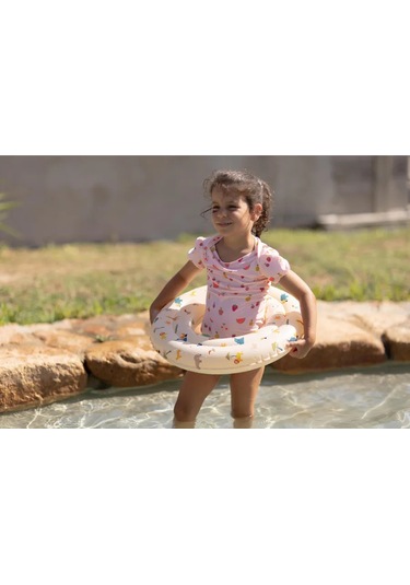 Nabaıjı 30 Kg'a Kadar Çocuklar İçin 51 Cm Şişme Yüzme Simidi 243097174