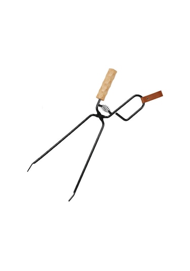 Ranyeek Kamp Ateşi Maşası - Uzun Saplı, Yanmaz Ve Kaymaz Çelik Mangal Maşası Çok Renkli