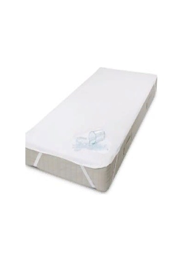 Altın Karma Sıvı Geçirmez Alez 70x140 Cm Bebe Çocuk Beyaz