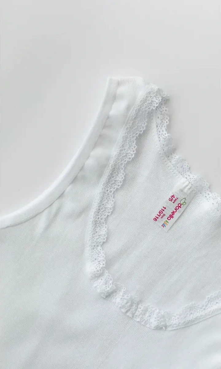 Donella Çocuk İç Giyim Atlet Seti 5 Parça 104290428 Beyaz