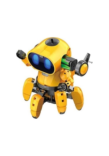 Construct Create Tobbie Kendini Yönlendiren Yapay Zeka Robotu, 114 Parçalı Dıy Stem Kit Akıllı Oyuncaklar